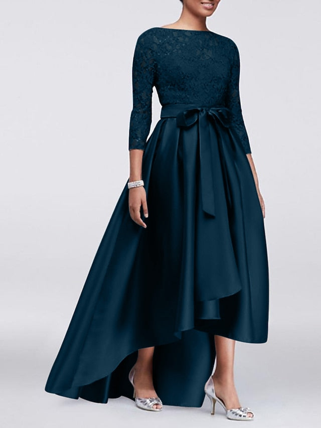 Mother Elegant Size the of Bride Plus Wedding Dress A-Line Guest FashionChic