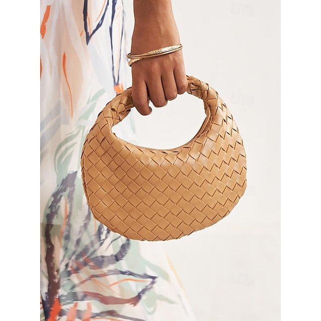 Wristlet Bag PU Party Handbag Women's Evening Leather FashionChic
