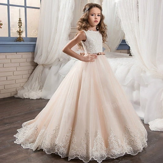 Princess Dress Kid's Girls' Girl Flower FashionChic