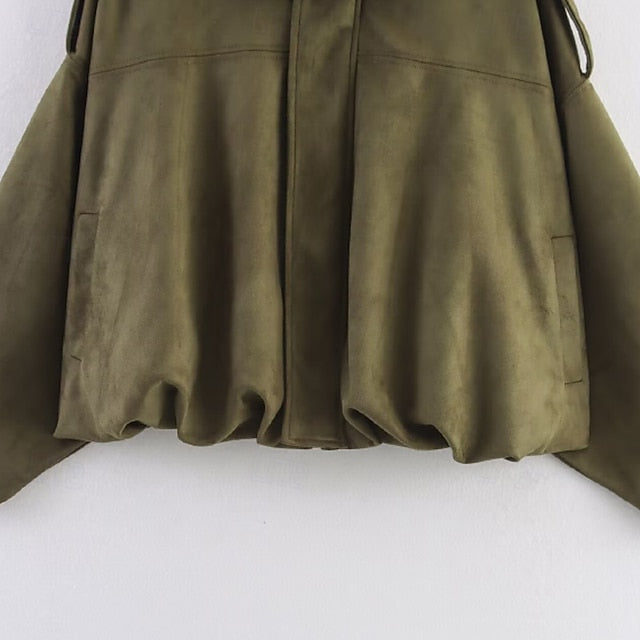 Warm Comfortable Pocket Jacket Women's Zipper Casual FashionChic