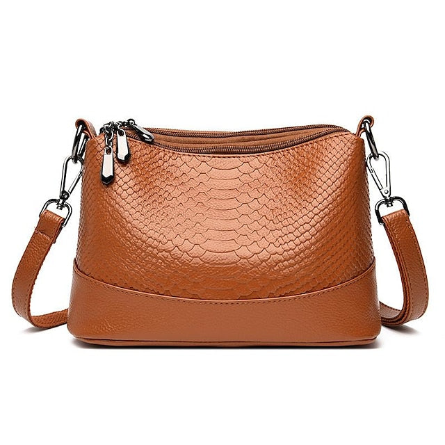 Leather Hobo Crossbody Bag Shoulder PU Women's FashionChic