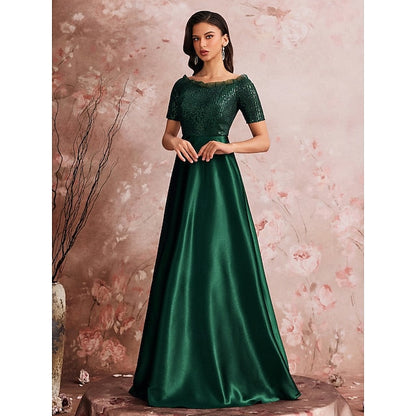 of Sparkle Bride A-Line Mother Evening Formal Dress Gown the FashionChic