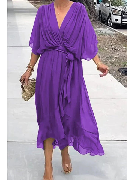 Women's Midi Dress Cocktail Dress Wedding Guest Dress FashionChic
