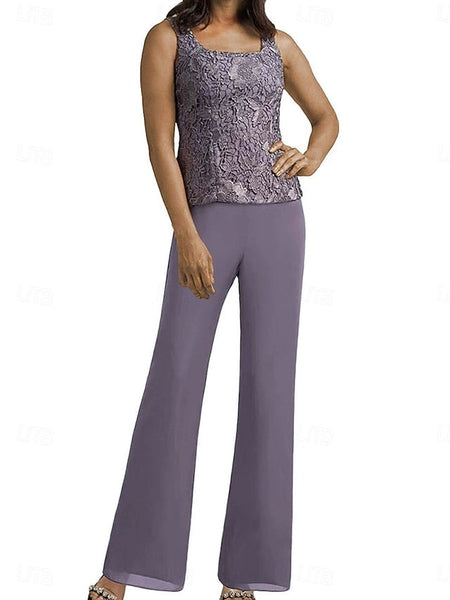 Guest Pantsuit Dress Wedding the Bride of Simple Mother Elegant FashionChic