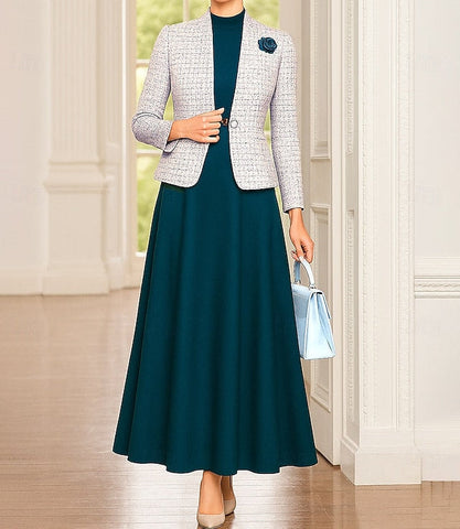 of Sets Bride Elegant Two Formal Dress the Piece Mother FashionChic