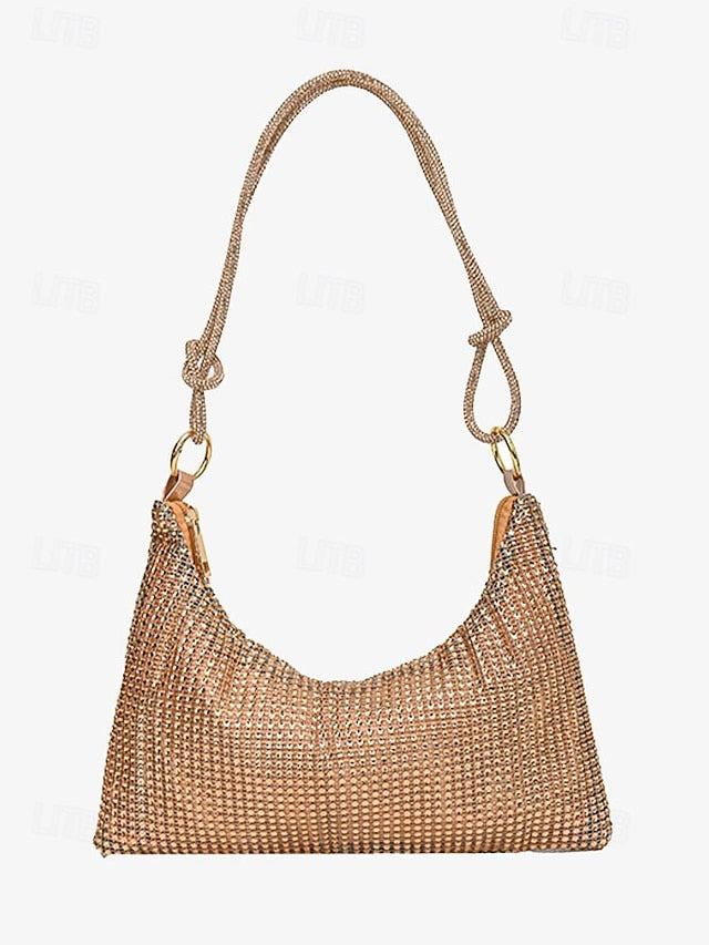 – Shoulder Women's Bag Elegant Handbag Rhinestone Evening FashionChic