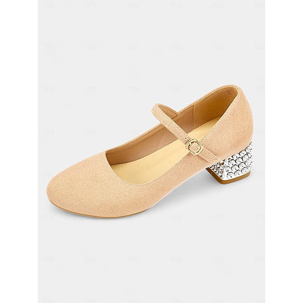 Women's and Glitter with Girls' Mary Dance Jane Shoes FashionChic