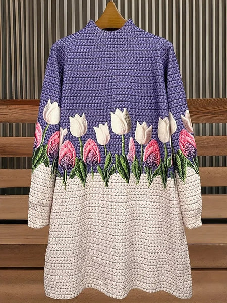 Women's Sweater Dress Mini Dress Shift Dress A Line Dress