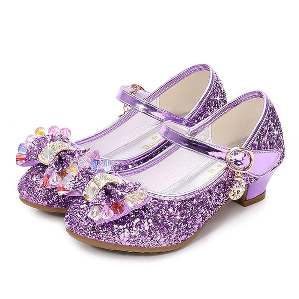 Girls' Party Princess Glitter Mary Sparkling – Shoes Jane FashionChic