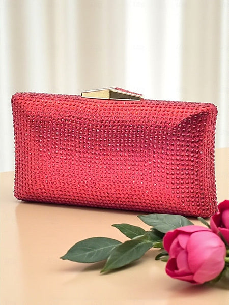 Matching Set Sandals Heel Women's - Gold and Clutch Block FashionChic