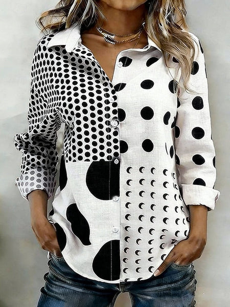 Women's Shirt Graphic Geometric Elegant Vintage Tropical FashionChic