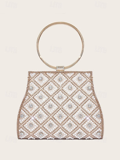 – Embellished Clutch Women's Rhinestone Bag Evening FashionChic