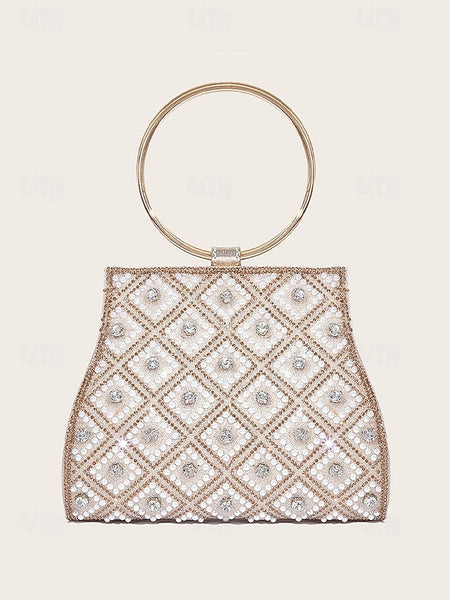 – Embellished Clutch Women's Rhinestone Bag Evening FashionChic