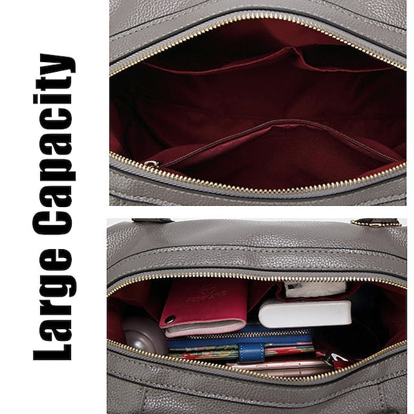 Bag PU Women's Shoulder Handbag Crossbody Boston FashionChic