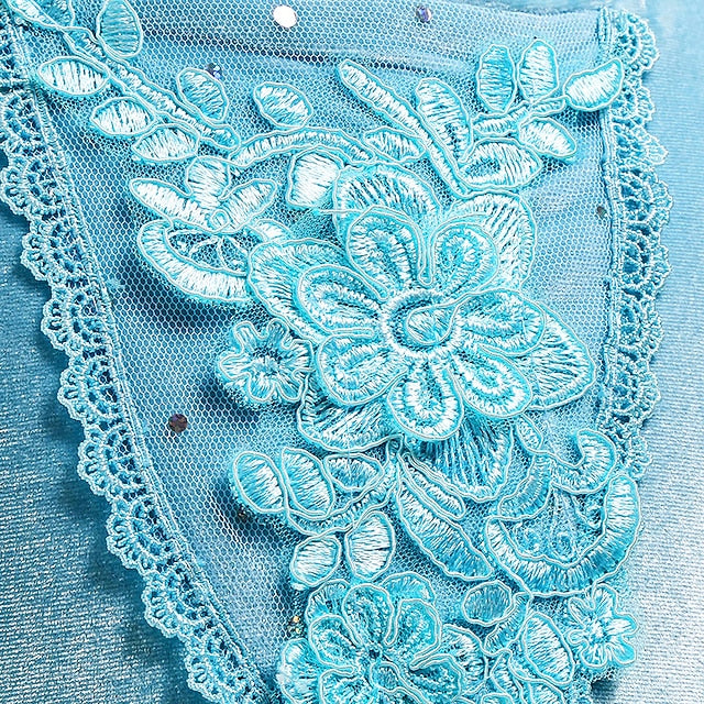 Fairytale Girl Party Theme Cinderella Flower Dress Princess FashionChic