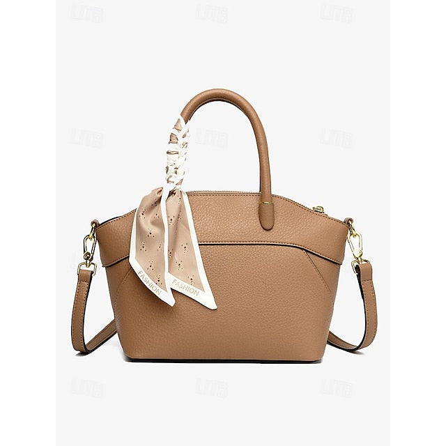 Daily Holiday Handbag Bag Women's Office PU Leather Bucket FashionChic