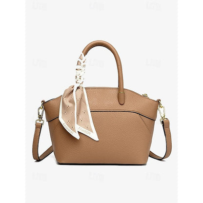 Daily Holiday Handbag Bag Women's Office PU Leather Bucket FashionChic