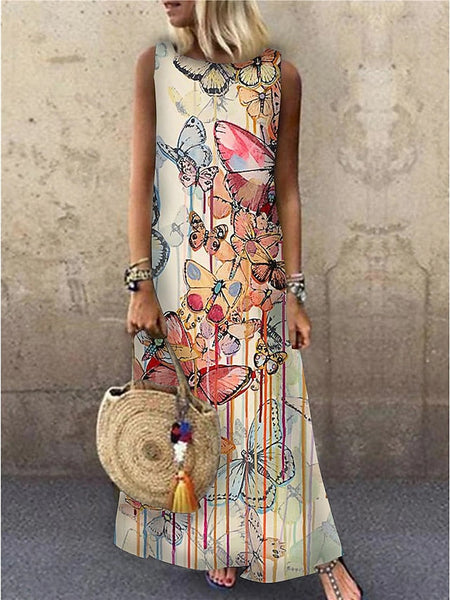 Women's Maxi Dress Sundress A Line Dress Summer Dress FashionChic