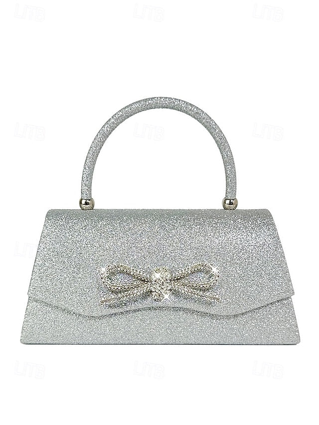 Clutch with Elegant Evening Women's Sparkling Glitter FashionChic