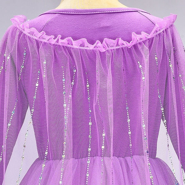 Theme Princess Girl Party Fairytale Flower Anna Frozen Dress FashionChic