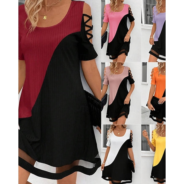 Women's Mini Dress Party Dress Cocktail Dress Fashion