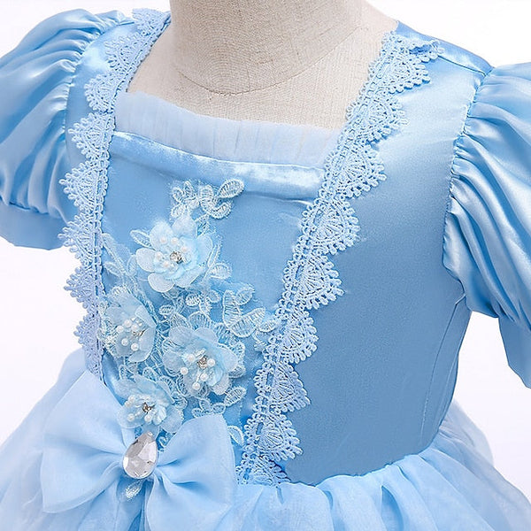 Dress Movie Princess Cinderella Girl Girls' Flower FashionChic