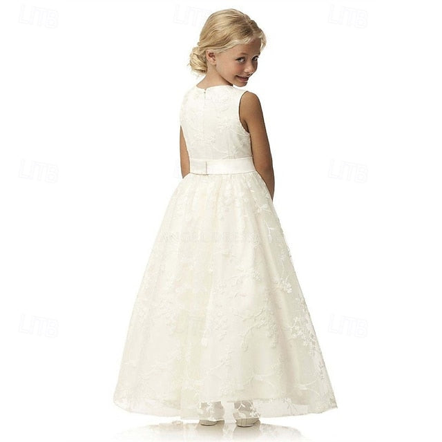 Girl Girls' Kid's Princess Dress Flower FashionChic