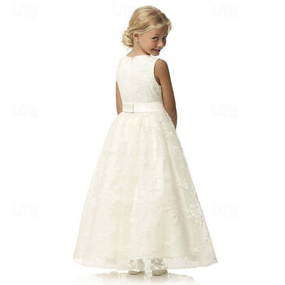Girl Girls' Kid's Princess Dress Flower FashionChic