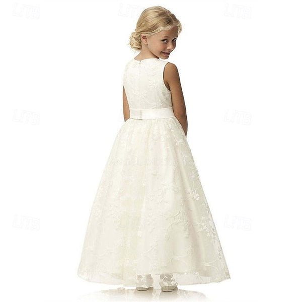 Girl Girls' Kid's Princess Dress Flower FashionChic