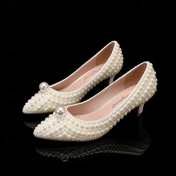 Shoes Wedding White Women's Dress Party FashionChic