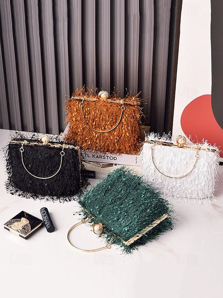 Party Women's Green Elegant Christmas Red Handbag – FashionChic