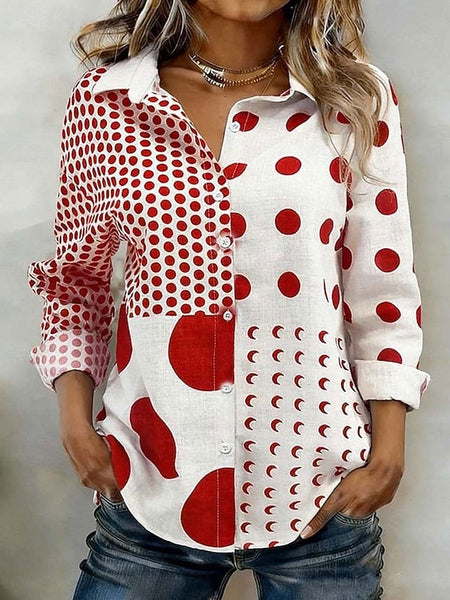 Women's Shirt Graphic Geometric Elegant Vintage Tropical FashionChic