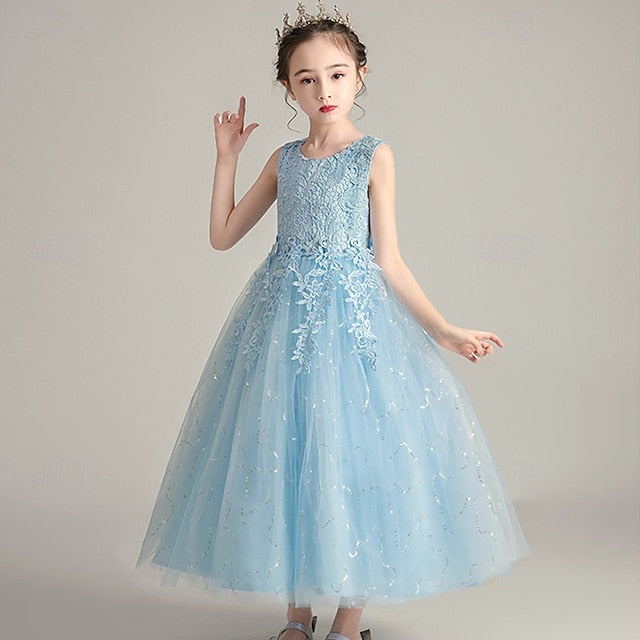 Princess Girl Girls' Flower Dress Kid's FashionChic