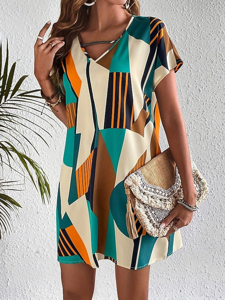 Women's Midi Dress Casual Dress T Shirt Dress Tee Dress FashionChic