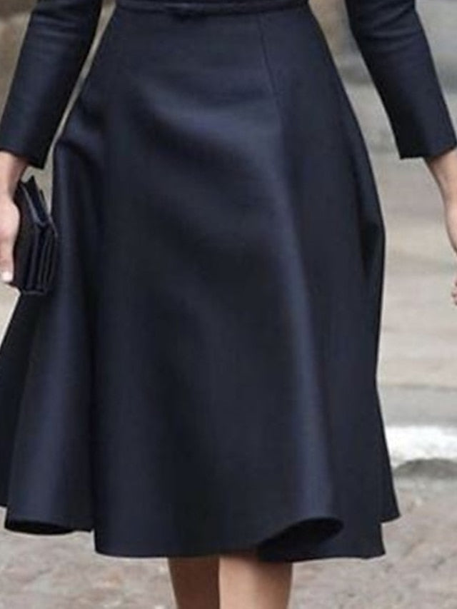 Tea of Elegant Dress Mother Simple Bride the A-Line Jewel Neck FashionChic