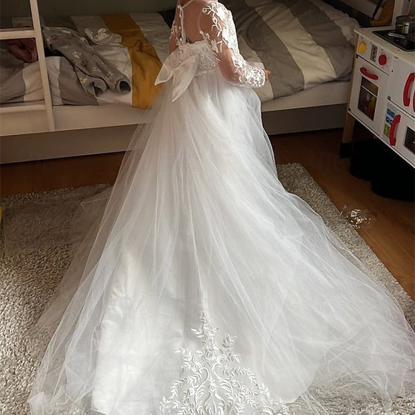 Girls' Dress Kid's Princess Girl Flower FashionChic