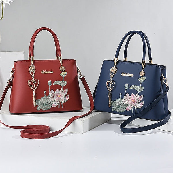 Bag PU Crossbody Handbag Women's Shoulder Boston FashionChic