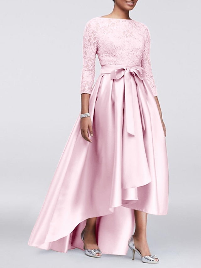 Mother Elegant Size the of Bride Plus Wedding Dress A-Line Guest FashionChic