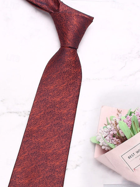 Polyester Christmas Herringbone Men's Stylish – Tie FashionChic