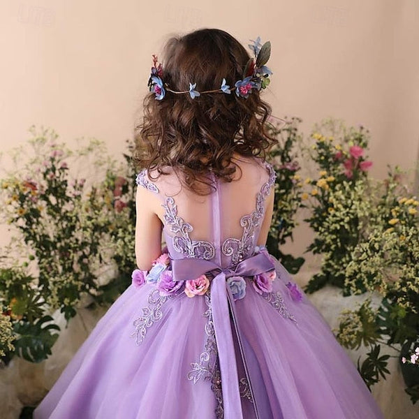 Girls' Dress Girl Flower Kid's Princess FashionChic