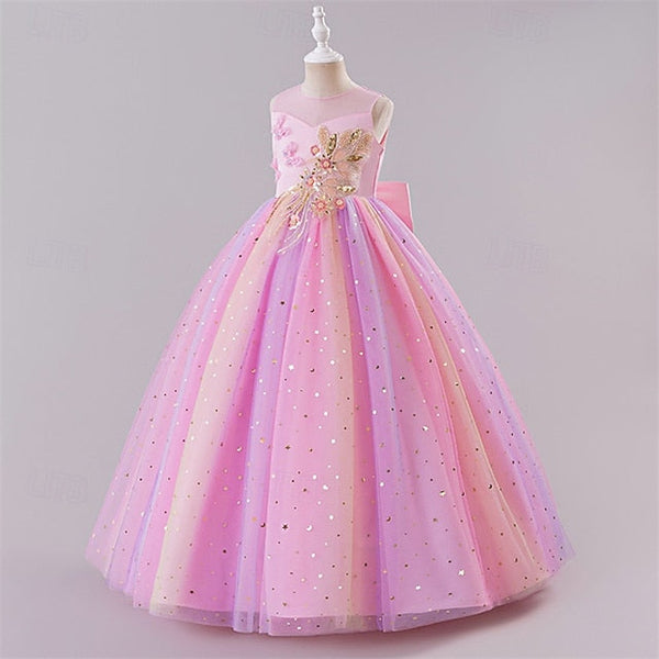 Girls' Princess Dress Flower Kid's Girl FashionChic