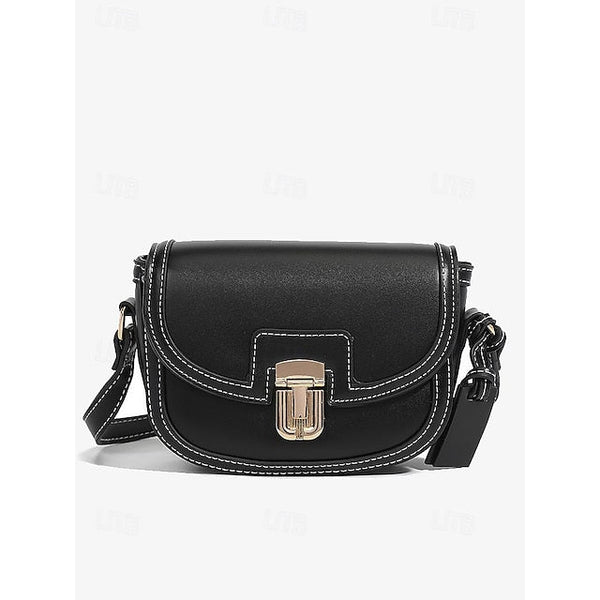 – Bag Trim Vintage Women's Crossbody Leather Small FashionChic