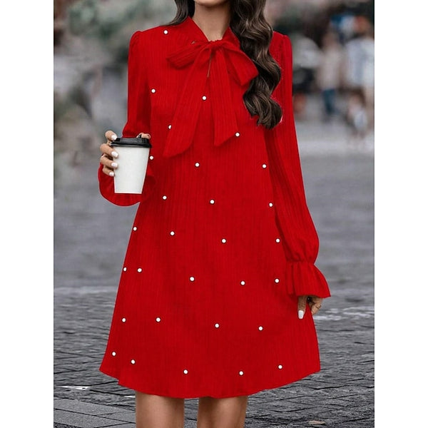 Women's Mini Dress Casual Dress Elegant Fashion Modern
