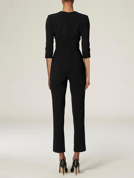 Dress Simple Jumpsuit Overskirt of With Mother the Elegant Bride FashionChic