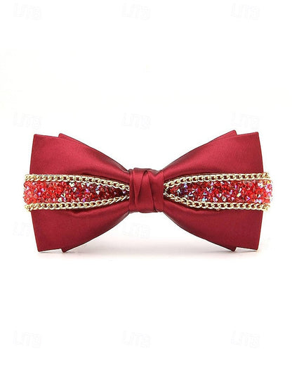 Christmas Bow – Men's Tie Red FashionChic