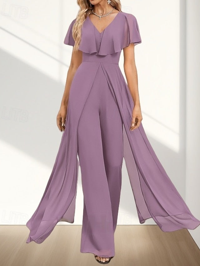 of Dress Wedding Mother Jumpsuit / Guest Pantsuit the Bride FashionChic