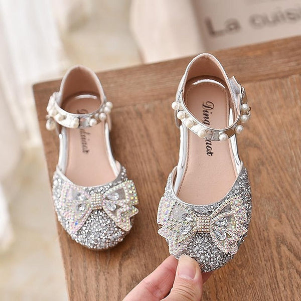 Girls' Heel Heels Daily Glitter Shoes PU Dress Glitters FashionChic