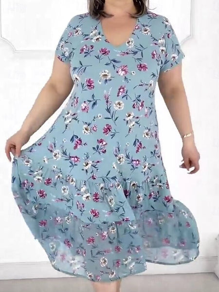 Women's Midi Dress Casual Dress Stylish Casual Vacation