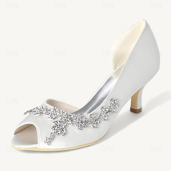 Bridal Women's Bling Shoes Wedding Sparkling FashionChic