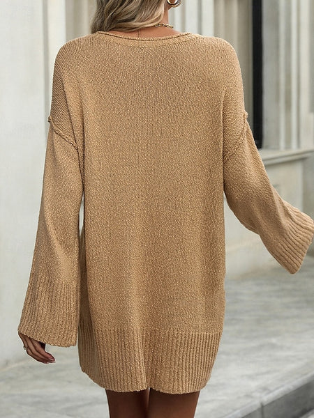 Women's Mini Dress Sweater Dress Casual Dress Fashion